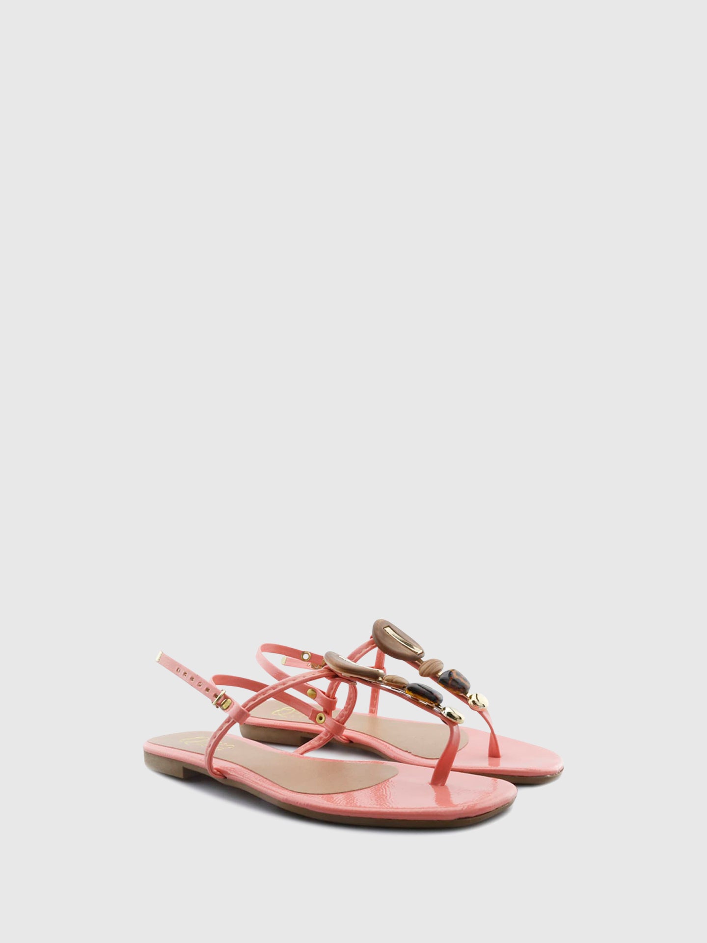 QUERO QUERO Sandálias com Apliques 13/QQ0534CORAL